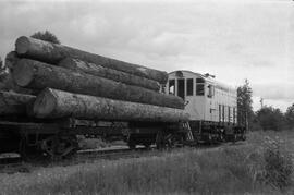 Skagit Valley Pulp Company Log Car 108, Hamilton, Washington, undated