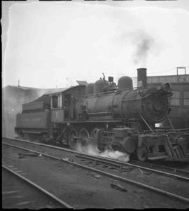 Pacific Coast Railroad steam locomotive number 16 at Seattle, Washington in 1951.