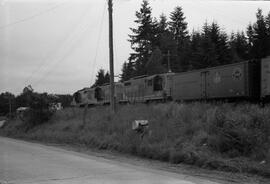 Northern Pacific Diesel Locomotive 215, Arlington, Washington, undated