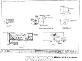Burlington Northern Engineering Drawing, Locomotive Servicing Facility - Pumphouse at North Kansa...