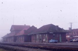 Northern Pacific Depot in Centralia, Washington in 1988.