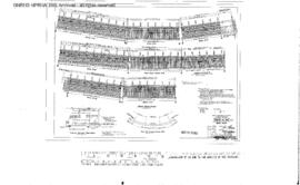 Great Northern Engineering Drawing: Deck Plan, Bridge 418 - Foss River, Tonga, Washington, 1952