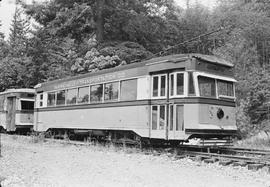 Puget Sound & Snoqualmie Valley Railroad Streetcar Number 22 at Snoqualmie, Washington in Jun...