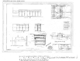 Great Northern Engineering Drawing, Car Shop at Interbay, Washington, 1968