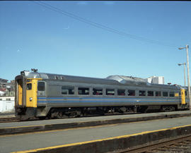 VIA Rail Canada rail diesel car 6145, circa 1994.