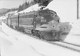 Northern Pacific Alaskan at Stampede, Washington, in 1949.