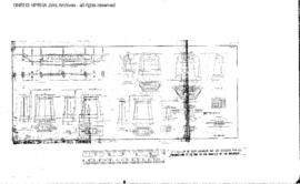 Northern Pacific Engineering Drawing: General Plan/Pier/Abutment, Bridge 208 - Clark Fork River, ...
