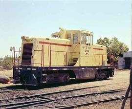 Stockton Terminal & Eastern Railroad Diesel Locomotive Number 25 at Stockton, California in A...