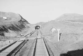 Northern Pacific tunnel at Hoppers, Montana, in 1952.