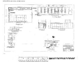 Spokane, Portland, and Seattle Railway Engineering Drawing, Roundhouse at Portland, Oregon, 1971