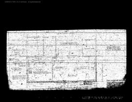 Northern Pacific Engineering Drawing, Warehouse for Gamble-Robinson Fruit at Bozeman, Montana, 1955