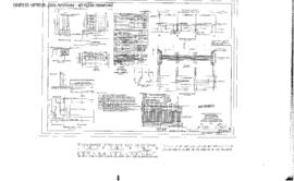 Great Northern Engineering Drawing: General and Masonry Plan, Bridge 319 - Coal Creek, West of La...