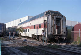 American Rail Tours passenger car 540 at Pompano Beach, Florida on July 28, 1987.