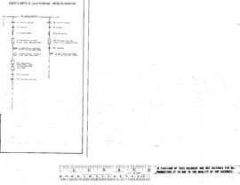 Great Northern Engineering Drawing, Unnamed Structure at Interbay, Washington, 1967