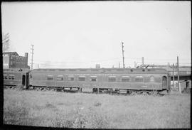 Diagram of Northern Pacific Railroad Dining Car Number 1690-98 at St. Paul, Minnesota in 1934.