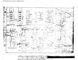 Northern Pacific Engineering Drawing, Freight House at Grandview, Washington, 1951