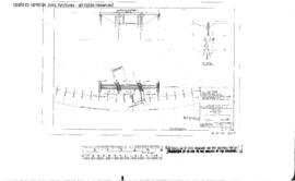 Northern Pacific Engineering Drawing: General Plan, Bridge 127 - Highway, West of De Smet, Montan...