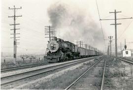 Great Northern Railway steam locomotive 3212 at Georgetown, Washington in 1941.