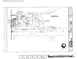 Amtrak Engineering Drawing, Amtrak Depot at Tacoma, Washington, 1983