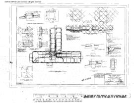 Great Northern Engineering Drawing, Dormitory at Bieber, California, 1960
