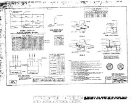 Burlington Northern Engineering Drawing, Butlerib Buildings, 1966