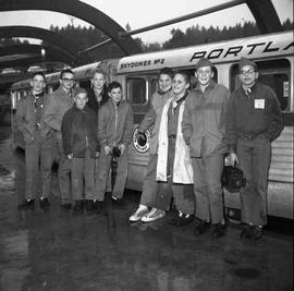 Portland Zoo Train at Portland, Oregon.