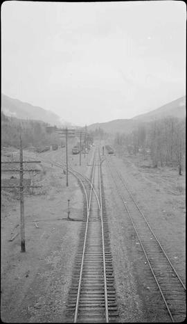Northern Pacific yard at Kanaskat, Washington, circa 1935.