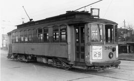 Seattle Municipal Railway Car 380, Seattle, Washington, circa 1939