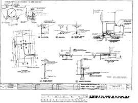 Burlington Northern Engineering Drawing, Yard Office at Edgemont, South Dakota, 1981