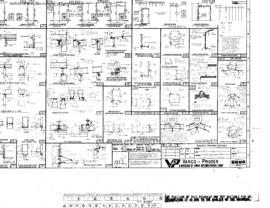 Spokane, Portland, and Seattle Railway Engineering Drawing, Covered Inspection Pit at Vancouver, ...
