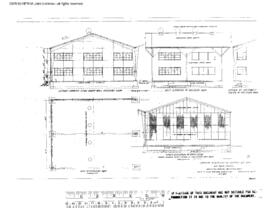 Spokane, Portland, and Seattle Railway Engineering Drawing, Repair in Place (RIP) Track Shelter a...