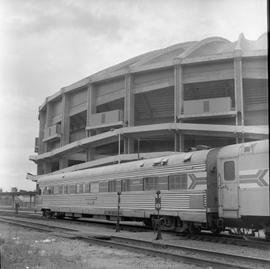 Amtrak Inspection car 10000 at Seattle, Washington in 1979.