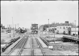 Northern Pacific facilities at Roy, Washington, circa 1927.