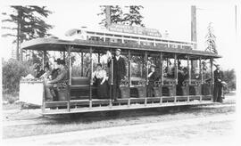 Madison Street Cable Railway Company cable car, Seattle, Washington, circa 1900