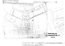Plat Map of Union Pacific Facilities at Portland, Oregon, undated