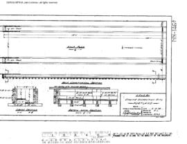 Spokane, Portland, and Seattle Railway Engineering Drawing, Engine Inspection Pits at Portland, O...