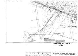 Plat Map of Northern Pacific Facilities at Hoquiam, Washington, 1913