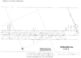 Plat Map of Northern Pacific Facilities at Sagemoor, Washington, 1903