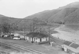 Northern Pacific station at Arrow, Idaho, in 1965.