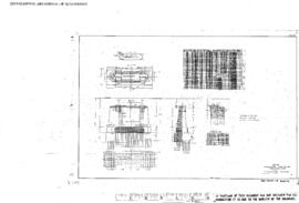 Northern Pacific Engineering Drawing: Detail of Pier 4, Bridge 119 - Lewis River, South of Woodla...