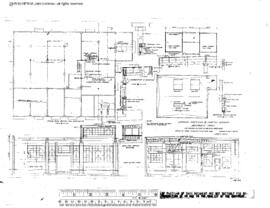 Spokane, Portland, and Seattle Railway Engineering Drawing, Mechanics Shops at Portland, Oregon, ...