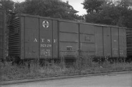 Atchison, Topeka and Santa Fe Boxcar 32129, Bellingham, Washington, undated