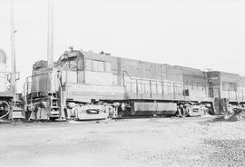 Chicago, Milwaukee, St. Paul & Pacific Railroad Company diesel locomotive number 5055 at Taco...