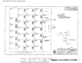 Burlington Northern Engineering Drawing, Wastewater Treatment Facility at Auburn, Washington, 1978