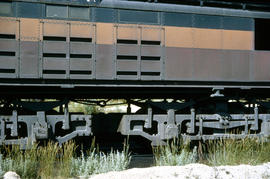 Milwaukee Road electric locomotive E49A at Butte, Montana in 1964.