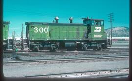 Burlington Northern 300 at Spokane, Washington in 1977.