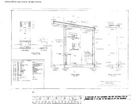 Spokane, Portland, and Seattle Railway Engineering Drawing, Shelter Station at North Dalles, Wash...