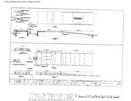 Burlington Northern Engineering Drawing, Unnamed Structure (Standard Plan), undated