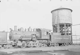 Northern Pacific steam locomotive 1041 at Seattle, Washington, circa 1950.