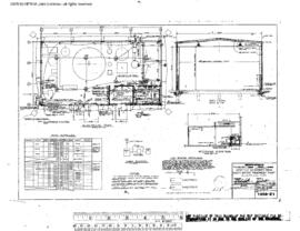 Burlington Northern Engineering Drawing, Wastewater Treatment Facility at Interbay, Washington, 1979